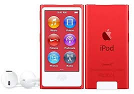 Leitor de música Apple iPod Nano 7ª Geração 16gb Vermelho Edição