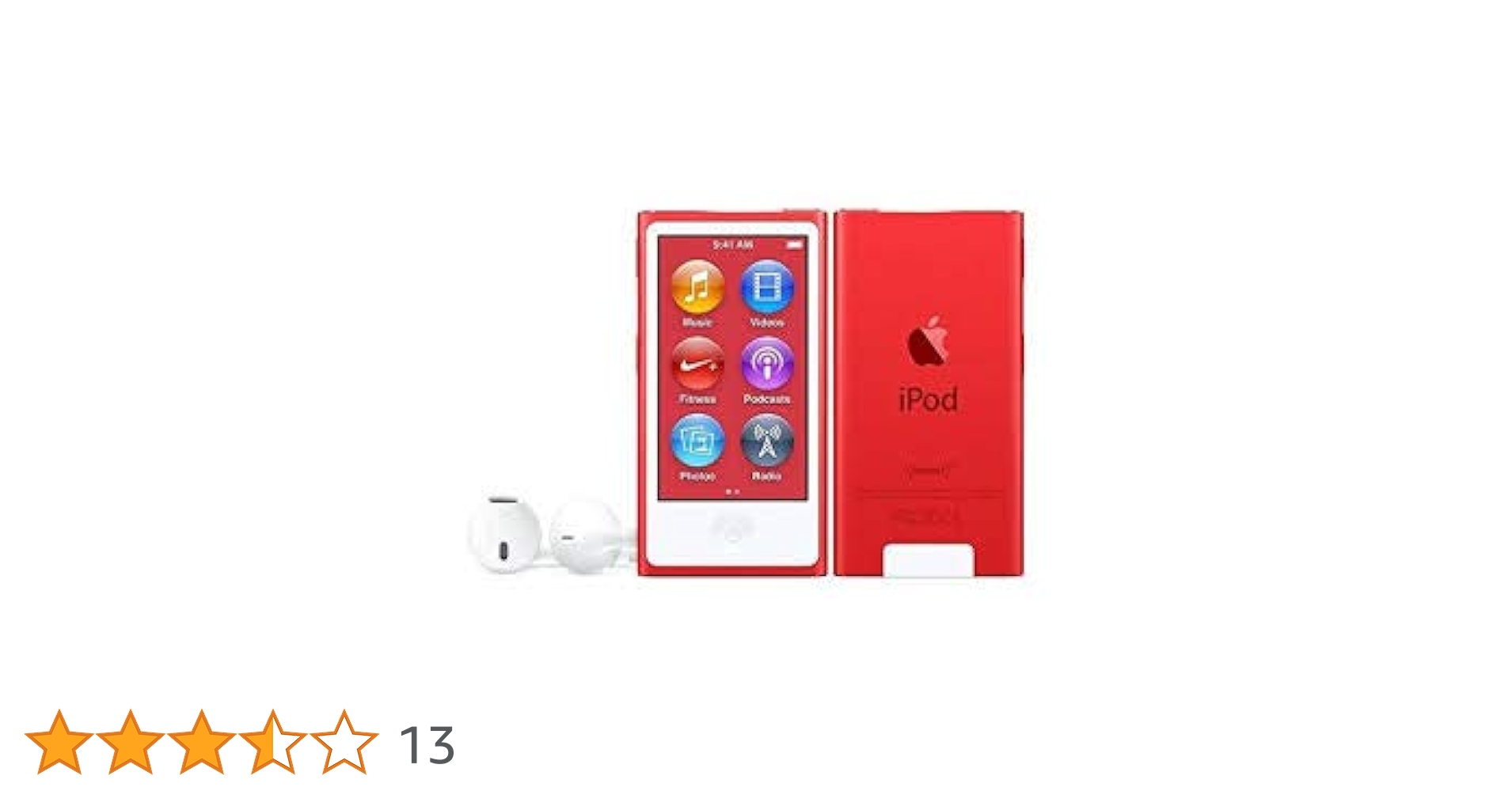 Apple - Apple iPod nano 第7世代 16GB (PRODUCT) RED Apple Ipod nano 7. generacji 16 GB PRODUKT CZERWONY : Amazon