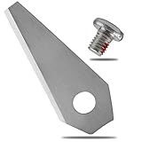 ECENCE 9 Ersatz-Messer kompatibel mit Bosch Indego Connect + Schrauben 0,75mm 3g