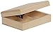 Walnut Hollow Unfinished Wood Playing Card Box with Hinged Lid & Divider for Arts, Crafts and Hobbies