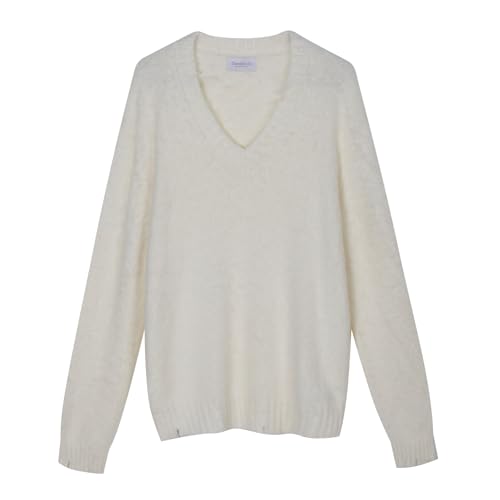 Pull homme col V Diana Studio contre le froid en maille souple