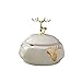 Cenicero Ashtray Cenicero de Cerámica Con Tapas Para Cigarrillos A Prueba de Viento Cenicero A Prueba de Viento Para Oficina Interior Decoración de Escritorio Bandeja de Ceniza Para Hombres Artesanía