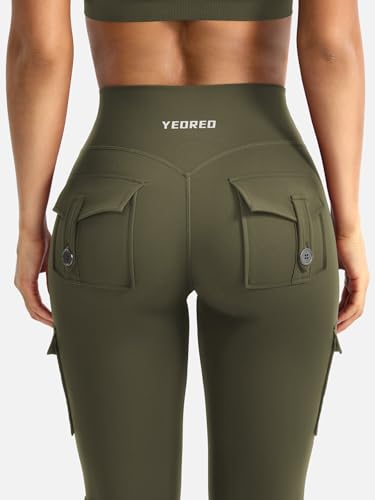 Image of YEOREO CoreFlex Women Workout Flare Leggings