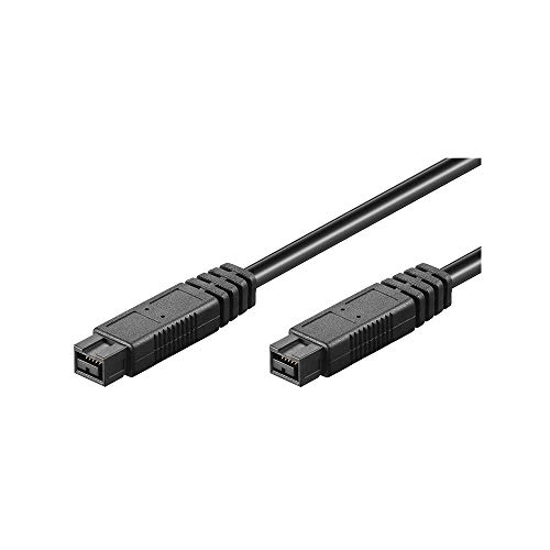 Cables Firewire Wentronic CAK IEEE 1394b 9P/9P 1.8m Fire Wire 1.8m Negro - Cable FireWire (800 Mbit/s, Negro)