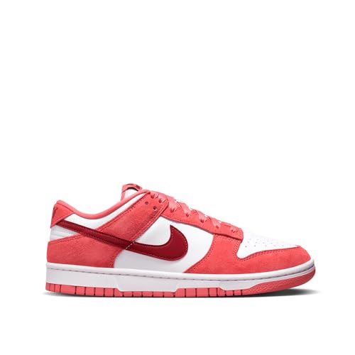 Nike Dunk Low Valentine Day Womens-Size-6, White/Team Red-adobe