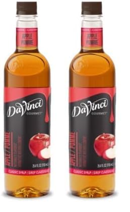 DaVinci Gourmet Classic Apple Syrup, 25.4 Fluid Ounce (Pack of 2) Thumbnail