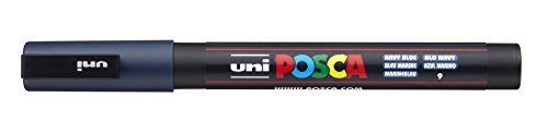 POSCA MARQUEUR BLEU MARINE 1.5MM FIN