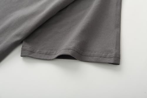 Image of KLIEGOU Men's 100% Cotton Longline T-Shirt, Pre-Shrunk Soft
