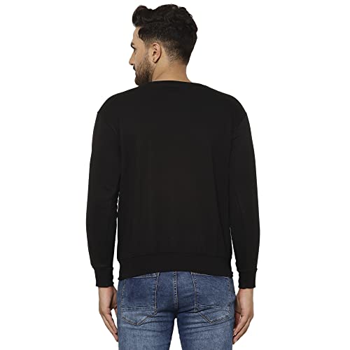 Image of Mack Jonney Fleece Round Neck Sweatshirt for Men (Pack of 2)-SW RN BLK RST 02-P
