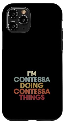 Contessa Name Contessa Personalized Name First Given �X�}�z�P�[�X iPhone 11 Pro �p