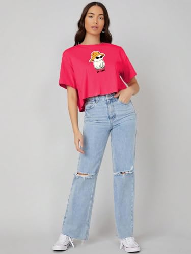 Image of KOTTY Women's Solid Oversized Fit T-Shirt