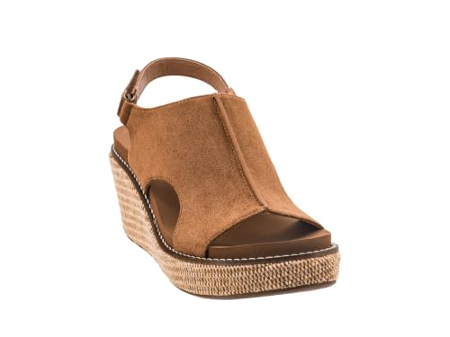 Image of Corkys Footwear Womens Carley Wedges, Featuring Corkys EVA Foam Cushioned Insoles, A 2.5 Inch Heel, Lightweight For All Day Wear, And Hook And Loop Closure