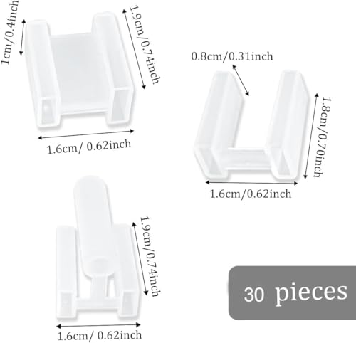 Plastic Plug Covers Prong Protector 3 Size 30 Pieces 3 and 2 Prong Outlet Version