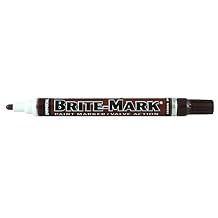 علامة طلاء متوسطة الحجم من Brite-Mark ، بني