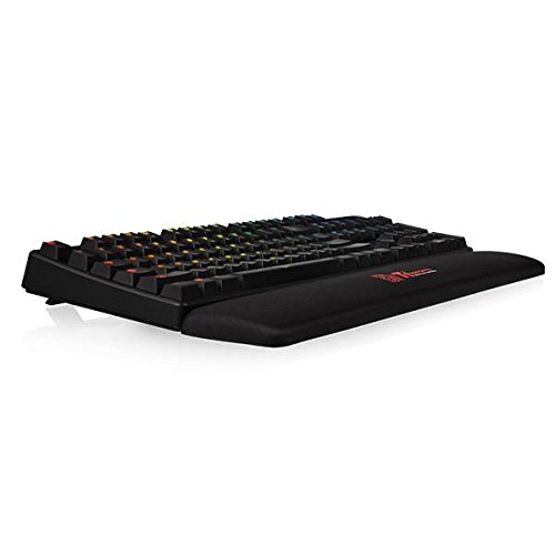 Tt eSPORTS Battle Dragon Ergonomic Gaming Keyboard Wrist Pad/Restfull Size Memory Foam (EA-TTE-WRTBLK-03)