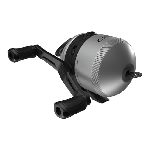 Moulinet Spincast Zebco 33 pre-enroule avec fil de peche Cajun pour eau douce