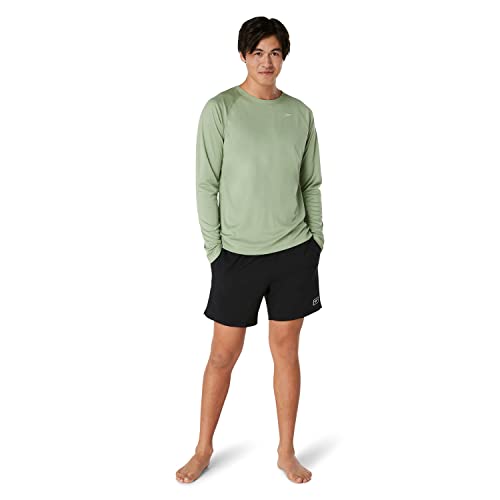 Image of Speedo Men's UV Swim Shirt Basic Easy Long Sleeve Regular Fit