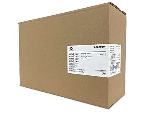 OEM Konica Minolta IUP17 (A63X03W) Imaging Unit, Black 60K Yield Bizhub 3300P 3301P 4000P 4700P, 60000