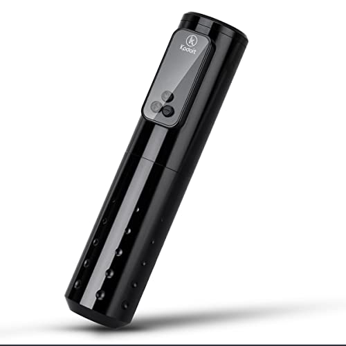 Kpdoit Wireless Pen Mini Machine Pen and Kit Digital LED Display 2200mAh Professional Supply for Artists