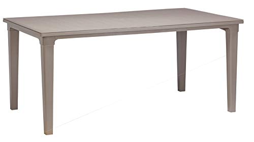 BEST 18511690 Tisch Genua 165 x 94 cm, Cappuccino
