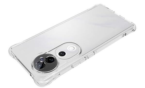 Image of Lustree Compatible with vivo T4 Ultra 5G Back Cover| Clear + TPU Case with 4 Corner Air Cushion Protection & Camera Protection | Slim& Stylus Cover for vivo T4 Ultra 5G