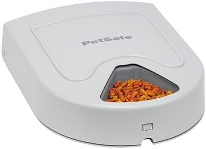 PetSafe Automatic Dog Feeder, 5 Meals, 40 oz Capacity, Plastic, f...