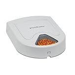 PetSafe 5-Meal Automatic Dog and Cat Feeder, Dispenses Dog Food or Cat Food, Digital Clock