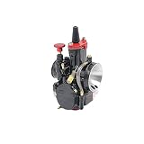 Power Jet El Carburador Universal Parte Las Vespas De Aluminio con La Motocicleta ATV 125CC 250CC Jet del Poder Carburador (Color : S-32mm)