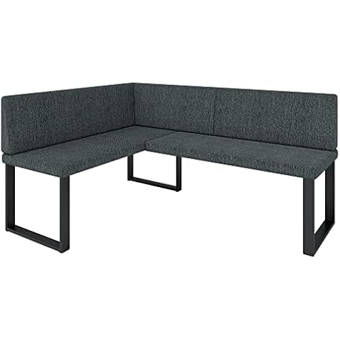Eckbank Akiko Metal - Eckbankgruppe für Ihrem Esszimmer, Küche modern Cover