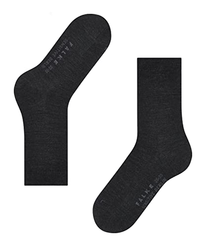 Image of FALKE Women's Sensitive Berlin Wool Cotton With Soft Tops 1 Pair