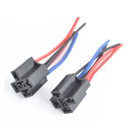 Base de relé de coche de 5 cables para conexiones eléctricas automotrices estables