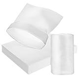 DIYEAH 50 Stück Schaumstoffbeutel 30x30cm Mit Polsterschutz 0,5mm Epe Verpackungsmaterial Für Umzüge Glaswarenversand Bürobedarf