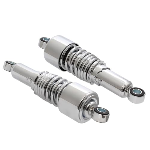 Amortisseur moto chrome 267 mm de haute finition pour customisation Touring - 4