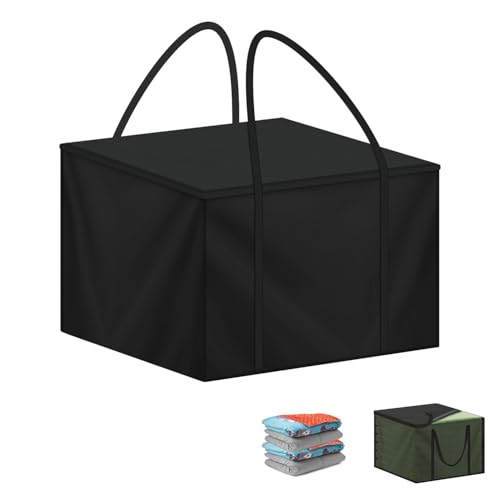 LAMUNI opbergtas 80x80x60cm 420D Oxford voor tuinkussens
