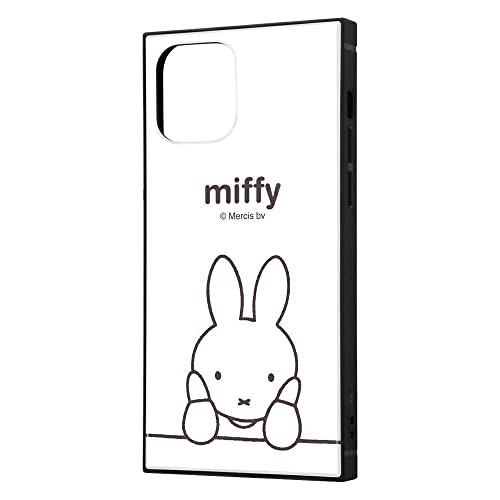 イングレム iPhone 12/iPhone 12 Pro 耐衝撃ハイブリッドケース KAKU ミッフィー thinking_1 IQ-BP27K3TB/MF001