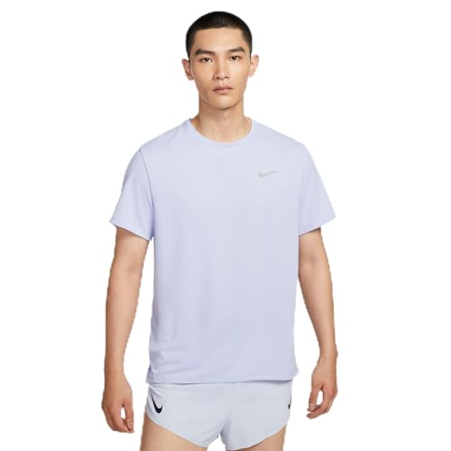 Image of Nike Mens Miler Short Sleeve Running Top