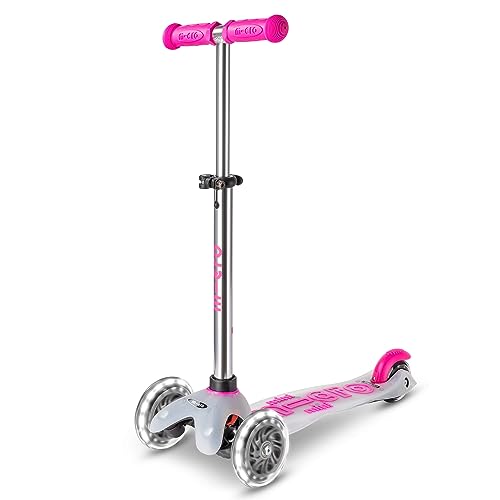 Mini micro Deluxe Flux LED | Das ORIGINAL | Kinderroller ab 2 Jahren | Inklusive LED Rollen | Direkt vom Hersteller