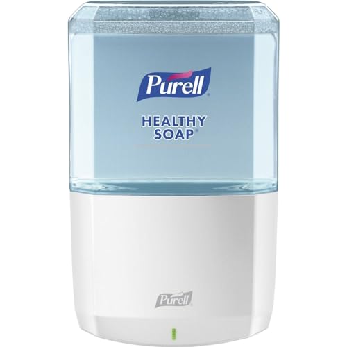 PURELL ES6 Touch-Free Hand Soap/Sanitizer Dispenser 12.1 x 5.3 x 8.6 White (643001)