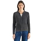 CECIL Jacquard Cardigan mit Zipper Black L