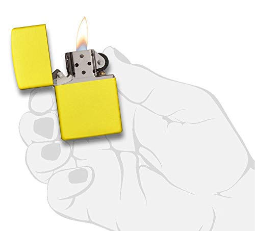 Encendedor Zippo Pocket Lemon Matte miniatura 4