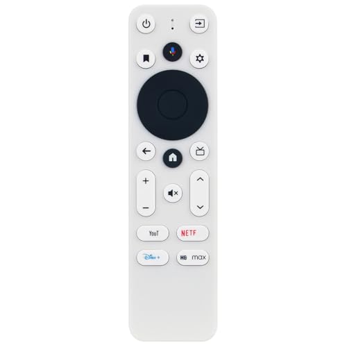 Télécommande de rechange vocale avec contrôle micro pour Google TV Onn