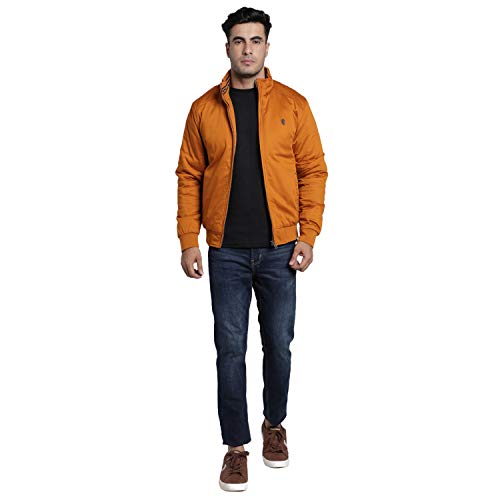 Image of Red Tape Men's Polyester Standard Length Solid Jacket