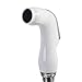 New Unique Design Hand-Held Toilet Spray Nozzle Sprinkler Shower Head Bidet Bathroom Heads Tools With Switch,White