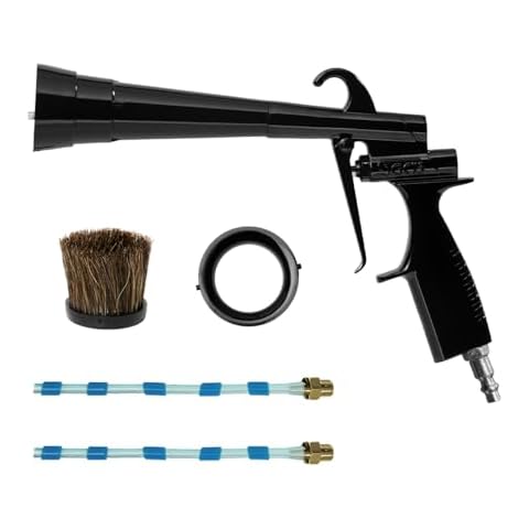 SGCB Air Blow Gun Kit with Two Hose Multifunctional Car Detail Cleaning Gun,Quickly Blasts Dirt and Dust from Surface,Efficient Car Interior Cleaning Tools Cover