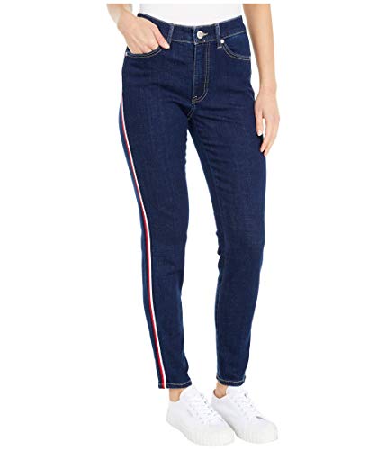 Tommy Hilfiger Tribeca Skinny with Global Tape in Star Wash