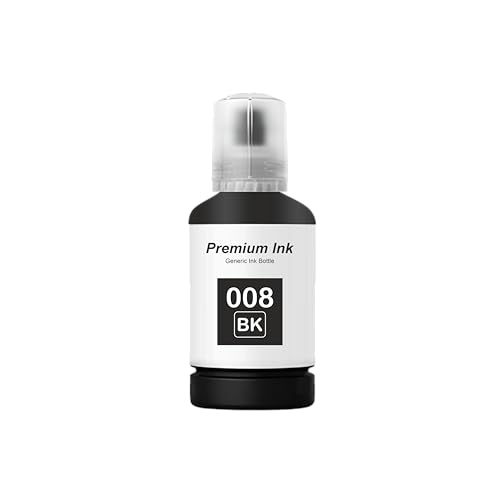 Image of Duplex DTC 008 Ink Compatible for Epson L6460, L6490, L15180, M15140, M15180, L6570, L6580, L15150, L15160 Printer (008 Black Ink 1 Pcs)
