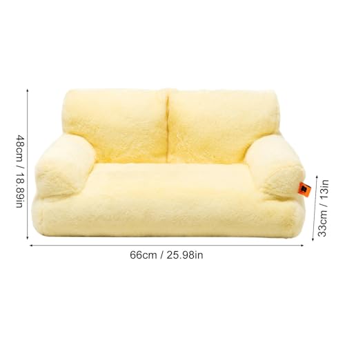 Lit pour chiot en peluche haut de gamme avec isolation thermique
