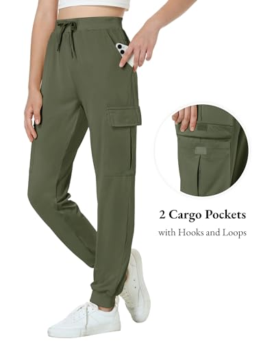 Image of EXARUS Girls Hiking Cargo Pants Joggers Teen Quick Dry Lightweight Slim Fit | Tween Youth Camping Pants Kids Hip Hop Dance Athletic Tapered Lightweight Track Safari Drawstring Woven /Knit 6-14Y