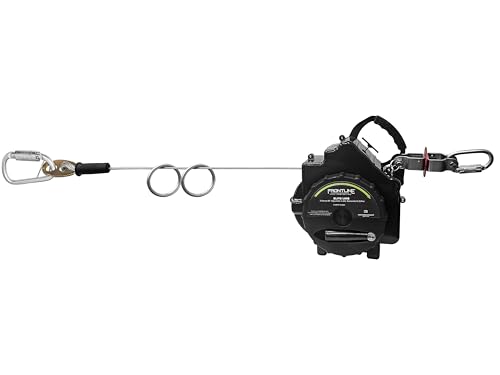 Elite 60' Temporary Horizontal Lifeline System for 2 Users | Durable Polymer Housing | Built-In Winch & Tension Indicator | OSHA Compliant