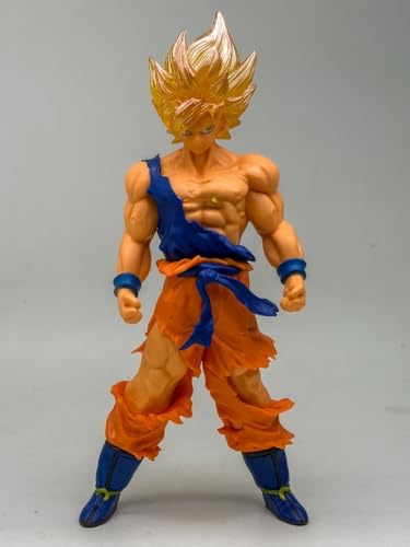 Image of Awestuffs Gokuu Super Saiyan 2 Large Action Figure Limited Edition Manga Toy Collectible